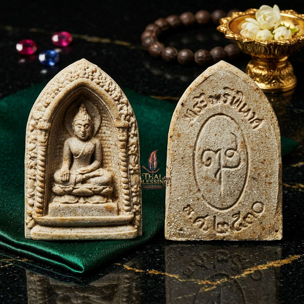 💥 THE MONUMENTAL RATTANAKOSIN ROYAL-SHRINE MASTERPIECE OF DEFEATING ENEMIES & SUPREME SOVEREIGN PROTECTION: THE WAT BOWONNIWET PHRA PAI RI PHINAT - FIRST EDITION" Thai Blessing Co By RURUECHA