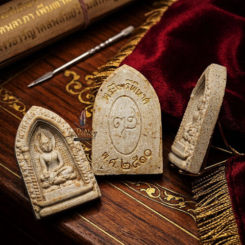 💥 THE MONUMENTAL RATTANAKOSIN ROYAL-SHRINE MASTERPIECE OF DEFEATING ENEMIES & SUPREME SOVEREIGN PROTECTION: THE WAT BOWONNIWET PHRA PAI RI PHINAT - FIRST EDITION" Thai Blessing Co By RURUECHA