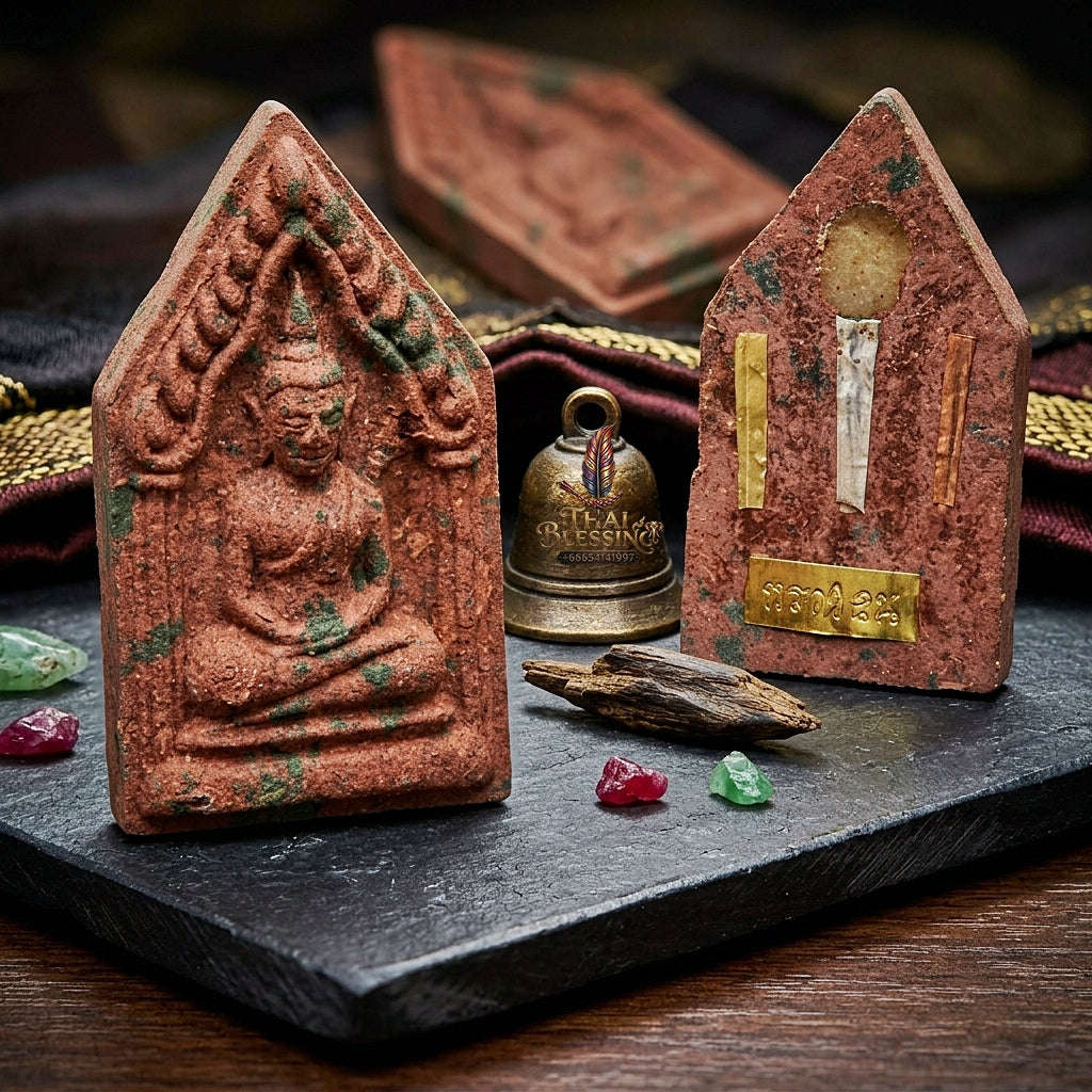 💥 THE MONUMENTAL SOUTHERN KHAO AOR LINEAGE MASTERPIECE OF LEGENDARY WARRIOR CHARM & SUPREME OCCULT SOVEREIGNTY YOT KHUNPHAEN DAEN THAKSIN Thai Blessing Co By RURUECHA
