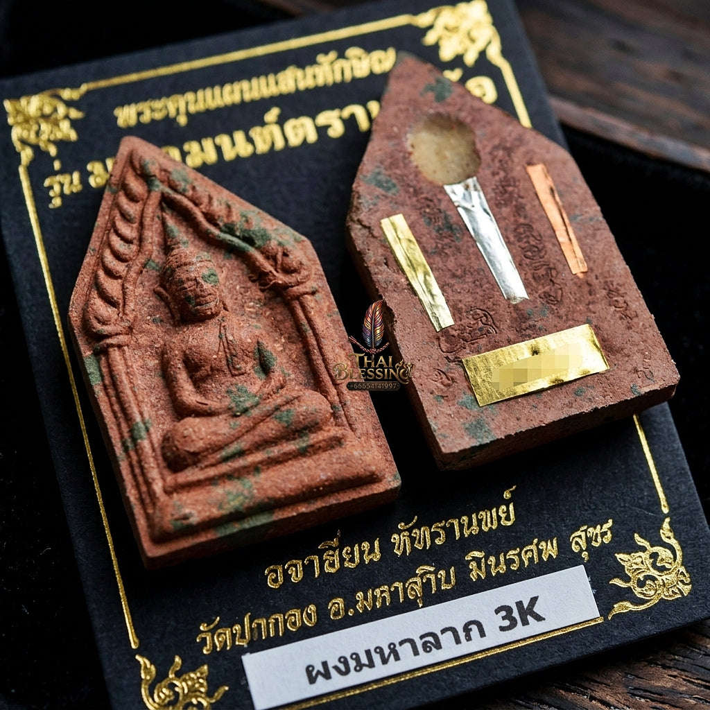 💥 THE MONUMENTAL SOUTHERN KHAO AOR LINEAGE MASTERPIECE OF LEGENDARY WARRIOR CHARM & SUPREME OCCULT SOVEREIGNTY YOT KHUNPHAEN DAEN THAKSIN Thai Blessing Co By RURUECHA