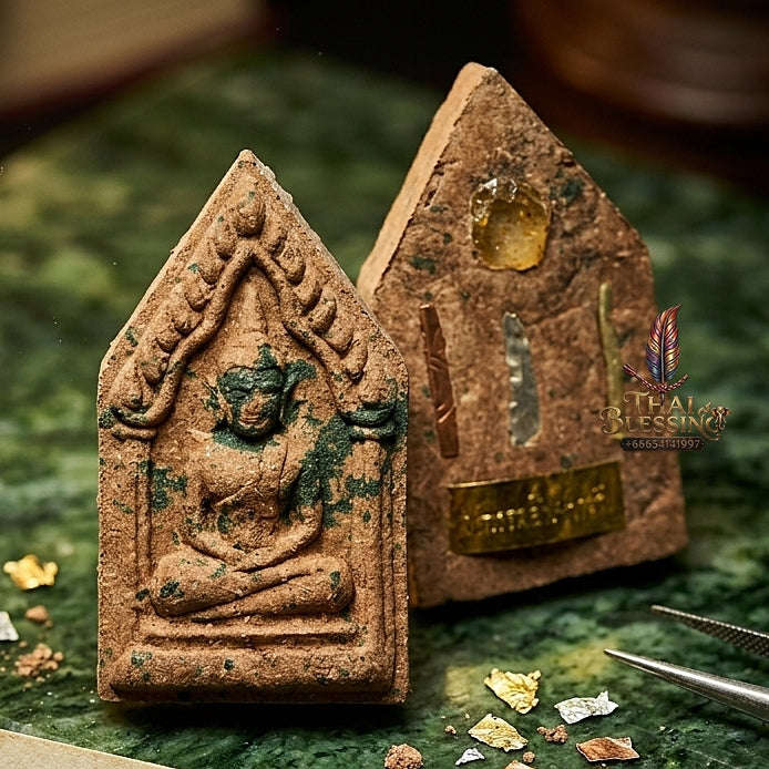 💥 THE MONUMENTAL SOUTHERN KHAO AOR LINEAGE MASTERPIECE OF LEGENDARY WARRIOR CHARM & SUPREME OCCULT SOVEREIGNTY: YOT KHUNPHAEN DAEN THAKSIN - Thai Blessing Co By RURUECHA