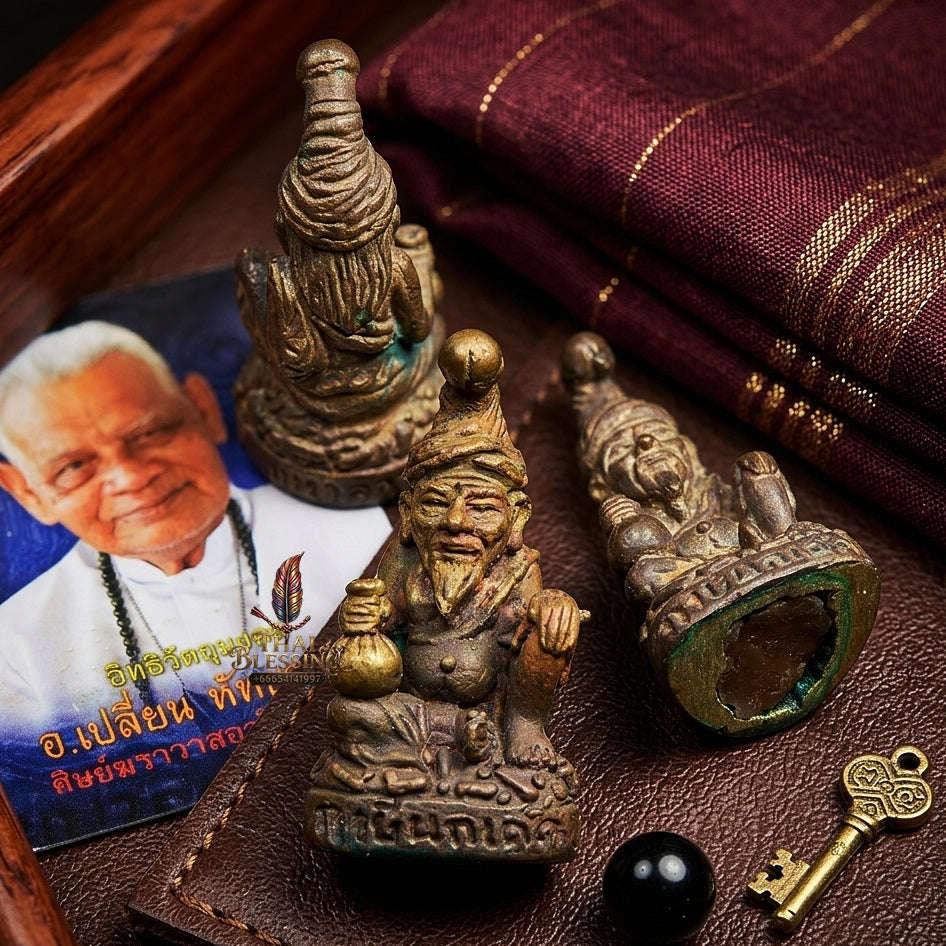 ⚡ THE MONUMENTAL SOUTHERN KHAOW AOR LAYMASTER LEGEND OF EXTREME MAHA SANEH, HEDONIC PLEASURE & POWERFUL ESOTERIC METALLURGY: RUE SI NOK KET Thai Blessing Co By RURUECHA