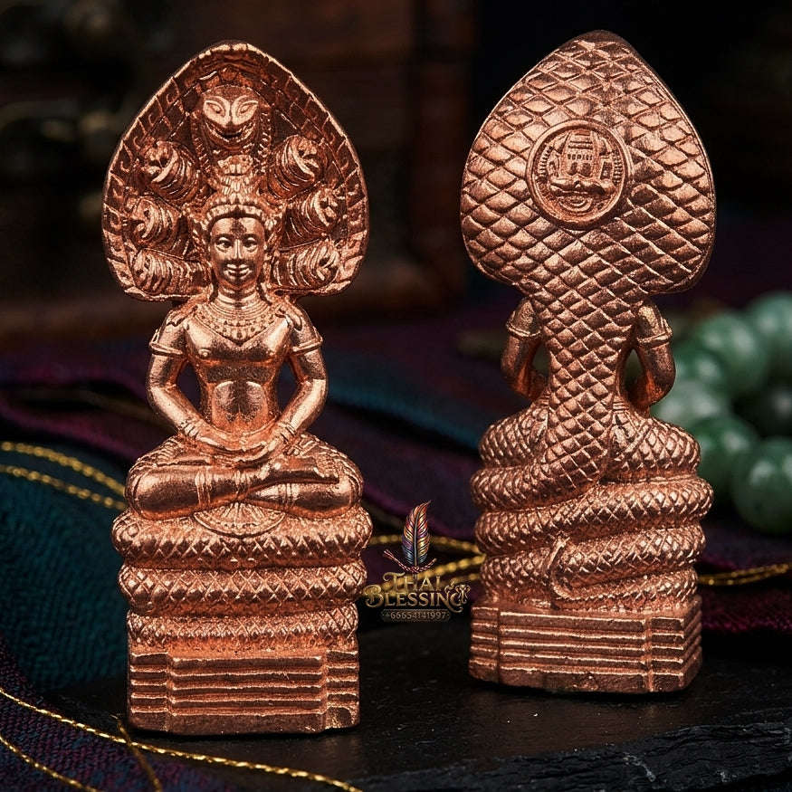 💥 THE MONUMENTAL SOUTHERN SAKEE-LINEAGE MASTERPIECE OF NAKHON SI THAMMARAT CHATUKHAM ASTROLOGICAL FORTUNE: PHRA NAK PROK ONGK PHOR CHATUKHAM RAMATHEP Thai Blessing Co By RURUECHA