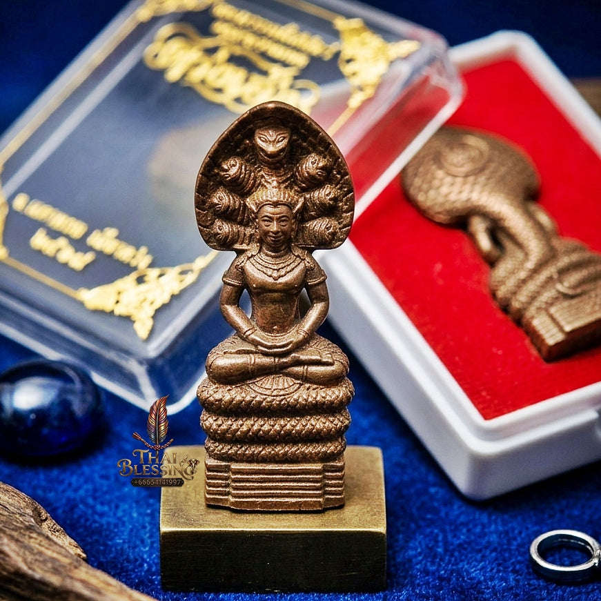 💥 THE MONUMENTAL SOUTHERN SAKEE-LINEAGE MASTERPIECE OF NAKHON SI THAMMARAT CHATUKHAM ASTROLOGICAL FORTUNE: PHRA NAK PROK ONGK PHOR CHATUKHAM RAMATHEP Thai Blessing Co By RURUECHA