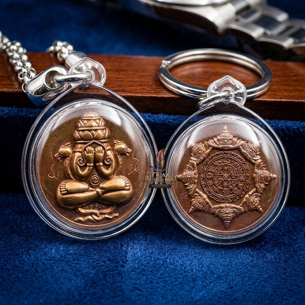 🥉 THE MONUMENTAL SOUTHERN THAILAND MASTERPIECE OF NAKHON SI THAMMARAT PILLAR ESOTERIC SORCERY, ALCHEMICAL CHONAWAT SAMRITH BRONZE & MIRACULOUS FORTUNE-LIFTING SOVEREIGNTY:  PHRA PIDTA PHANG PHAKAN Thai Blessing Co By RURUECHA