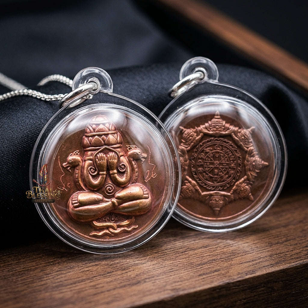 🥉 THE MONUMENTAL SOUTHERN THAILAND MASTERPIECE OF NAKHON SI THAMMARAT PILLAR ESOTERIC SORCERY, ALCHEMICAL CHONAWAT SAMRITH BRONZE & MIRACULOUS FORTUNE-LIFTING SOVEREIGNTY:  PHRA PIDTA PHANG PHAKAN Thai Blessing Co By RURUECHA