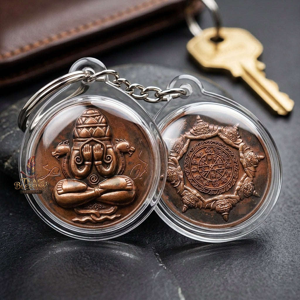 🥉 THE MONUMENTAL SOUTHERN THAILAND MASTERPIECE OF NAKHON SI THAMMARAT PILLAR ESOTERIC SORCERY, NINE-METAL ALCHEMICAL NAWA LOHA & MIRACULOUS FORTUNE-LIFTING SOVEREIGNTY:  PHRA PIDTA PHANG PHAKAN Thai Blessing Co By RURUECHA