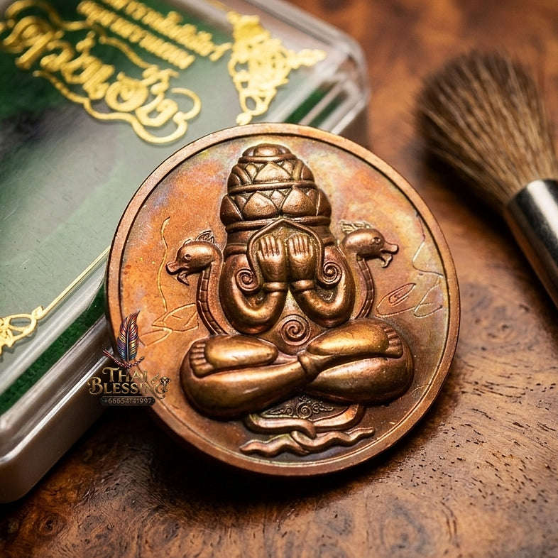 🪙 THE MONUMENTAL SOUTHERN THAILAND MASTERPIECE OF NAKHON SI THAMMARAT PILLAR ESOTERIC SORCERY, SACRED COPPER METALLURGY & MIRACULOUS FORTUNE-LIFTING SOVEREIGNTY: THE AJARN NEN DOI MUANG TRANG "RIEN PHRA PIDTA PHANG PHAKAN Thai Blessing Co By