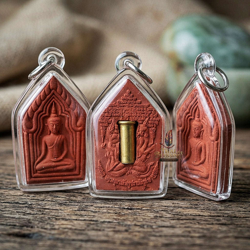 💥 THE MONUMENTAL SUPHAN BURI MASTERPIECE OF FOUR-LINEAGE ESOTERIC MASTERY & BULLET-CASING ALCHEMY: PHRA KHUN PHAEN KHAEN ONN" Thai Blessing Co By RURUECHA