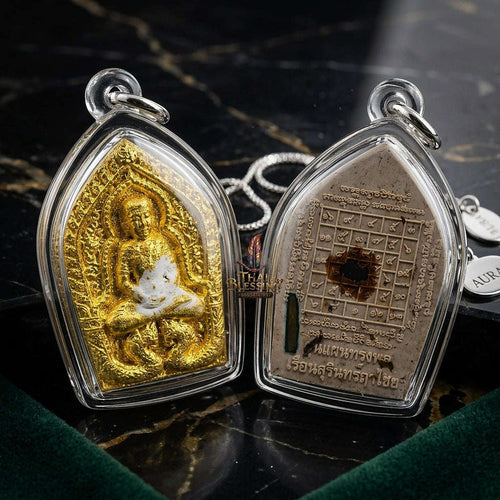 💥 THE MONUMENTAL SURINTRARUECHAI MASTERPIECE OF LEGENDARY NAGA ARCHITECTURE & HISTORICAL POWDERS: THE RUEAN SURINTRARUECHAI KHUN PHAEN SONG PHON (BUCHA KRU EDITION, BE 2558)! Thai Blessing Co By RURUECHA