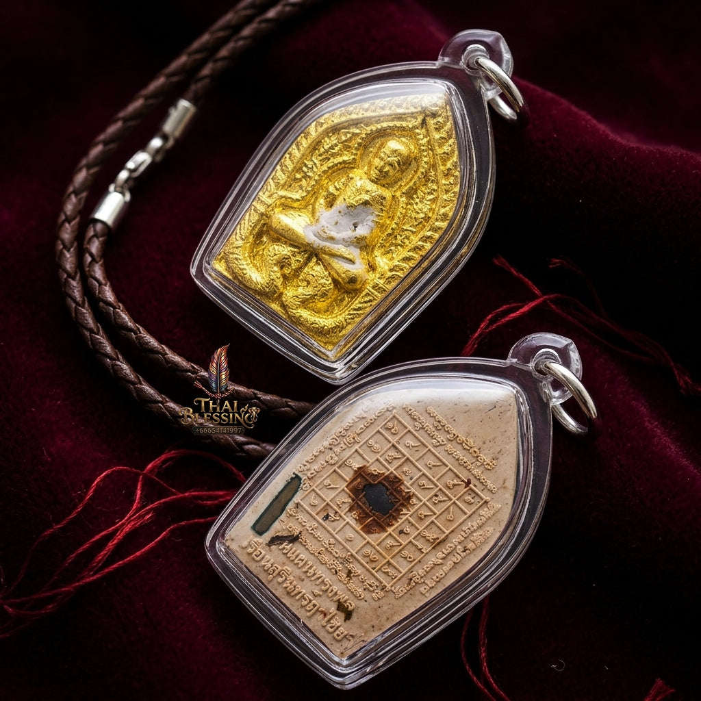 💥 THE MONUMENTAL SURINTRARUECHAI MASTERPIECE OF LEGENDARY NAGA ARCHITECTURE & HISTORICAL POWDERS: THE RUEAN SURINTRARUECHAI KHUN PHAEN SONG PHON (BUCHA KRU EDITION, BE 2558)! Thai Blessing Co By RURUECHA