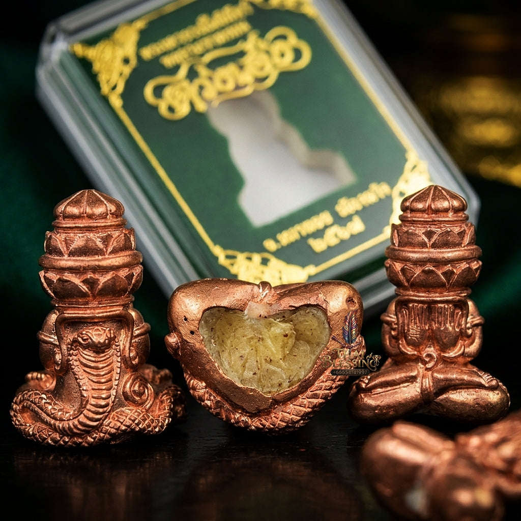 💥 THE MONUMENTAL TRANG & SOUTHERN KHAO AOR LINEAGE MASTERPIECE OF EXPLOSIVE FORTUNE & DIVINE SOVEREIGNTY: PHANG PHAKAN - DUANG HENG EDITION" Thai Blessing Co By RURUECHA