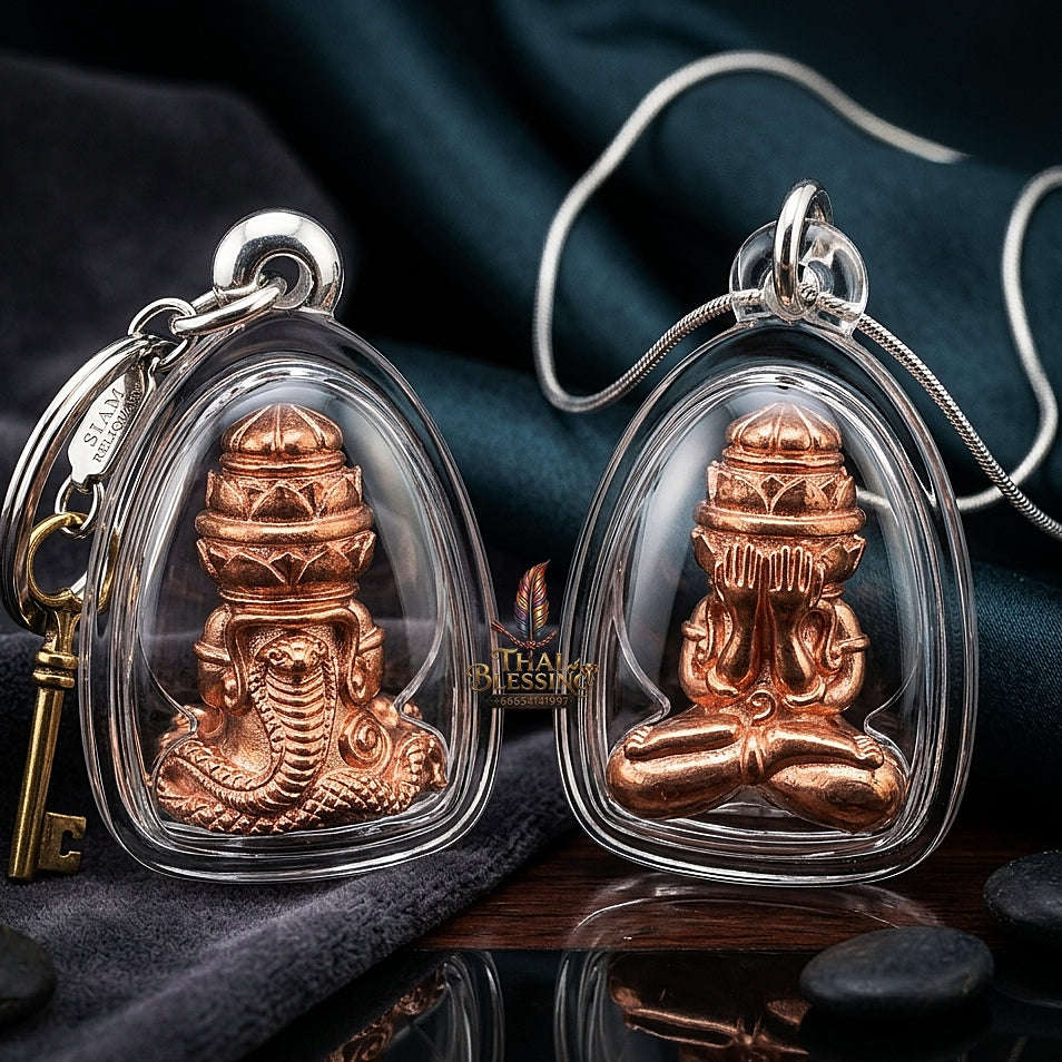💥 THE MONUMENTAL TRANG & SOUTHERN KHAO AOR LINEAGE MASTERPIECE OF EXPLOSIVE FORTUNE & DIVINE SOVEREIGNTY: PHANG PHAKAN - DUANG HENG EDITION" Thai Blessing Co By RURUECHA