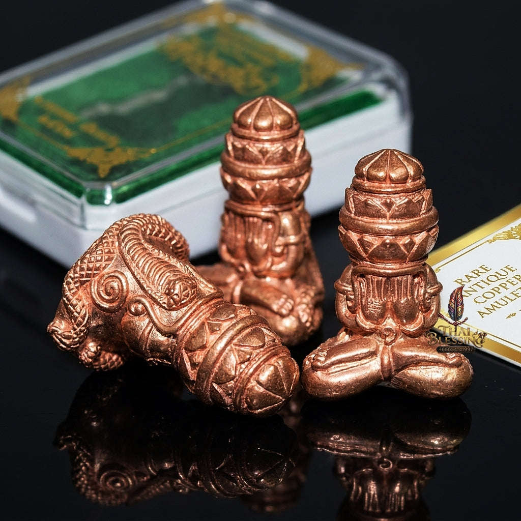 💥 THE MONUMENTAL TRANG & SOUTHERN KHAO AOR LINEAGE MASTERPIECE OF EXPLOSIVE FORTUNE & DIVINE SOVEREIGNTY: PHANG PHAKAN - DUANG HENG EDITION" Thai Blessing Co By RURUECHA