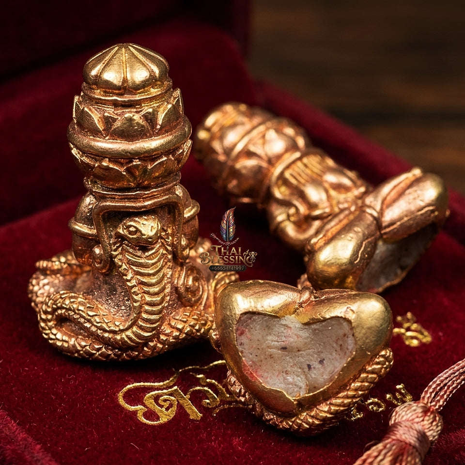 💥 THE MONUMENTAL TRANG & SOUTHERN KHAO AOR LINEAGE MASTERPIECE OF EXPLOSIVE FORTUNE & DIVINE SOVEREIGNTY: PHANG PHAKAN - DUANG HENG EDITION" Thai Blessing Co By RURUECHA