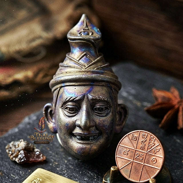 🖤 THE MONUMENTAL UBON RATCHATHANI MASTERPIECE OF ACCELERATED WEALTH, OXIDIZED SAMRITH BRONZE & SUPREME SAGE SOVEREIGNTY: HNAEN RUE SI DUANG SETTHI Thai Blessing Co By RURUECHA