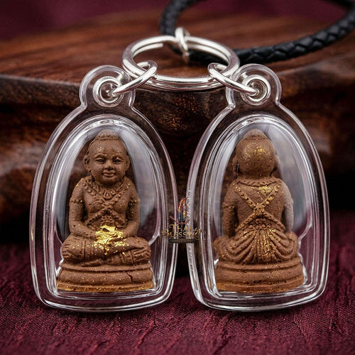 🌿 THE MONUMENTAL UBON RATCHATHANI MASTERPIECE OF NORTHEASTERN FOREST NECROMANCY, BROWN HERBAL POWDER & TAKRUT-EMBEDDED POCKET SOVEREIGNTY: KUMAN THONG Thai Blessing Co By RURUECHA
