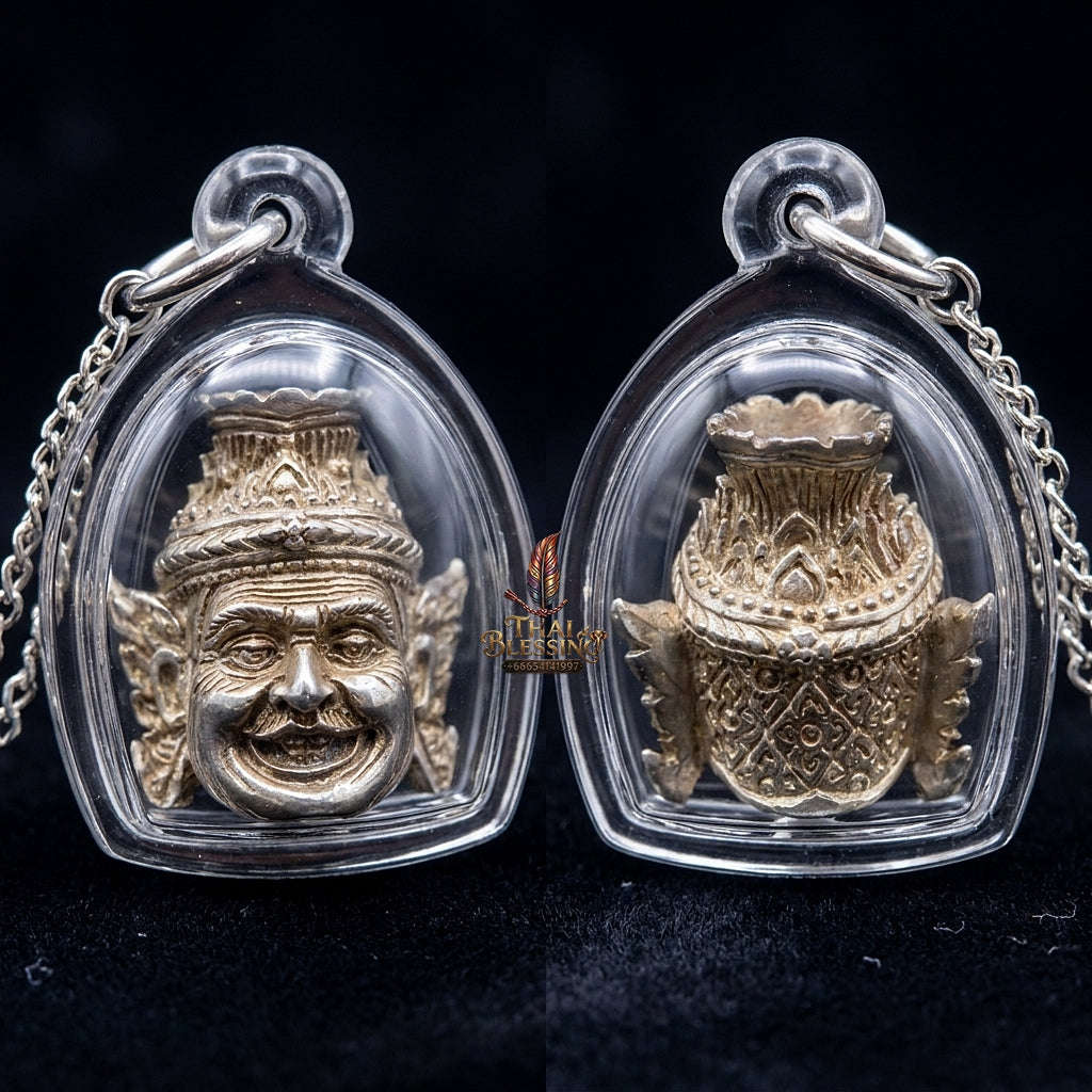 🥈 THE MONUMENTAL UBON RATCHATHANI MASTERPIECE OF SUPREME RISHI WISDOM, ANCIENT SILVERSMITHING & UNBREAKABLE MASTER PROTECTION:  RUE SI NAROD Thai Blessing Co By RURUECHA