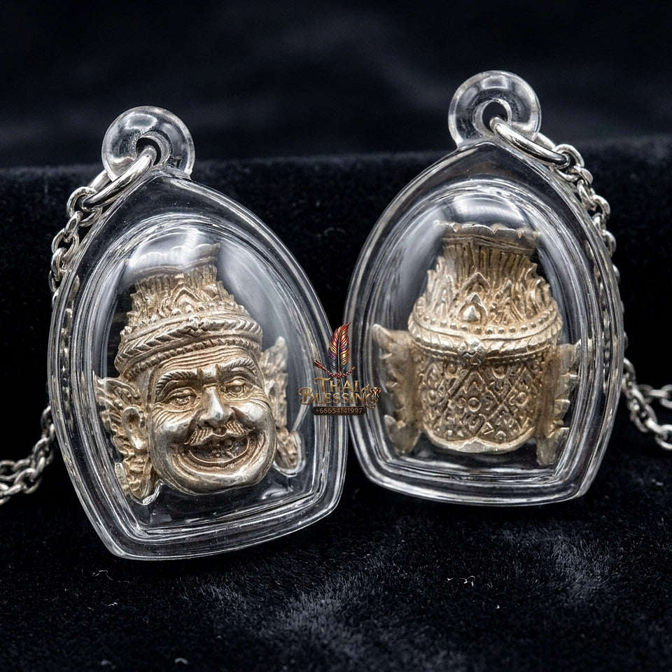 🥈 THE MONUMENTAL UBON RATCHATHANI MASTERPIECE OF SUPREME RISHI WISDOM, ANCIENT SILVERSMITHING & UNBREAKABLE MASTER PROTECTION:  RUE SI NAROD Thai Blessing Co By RURUECHA