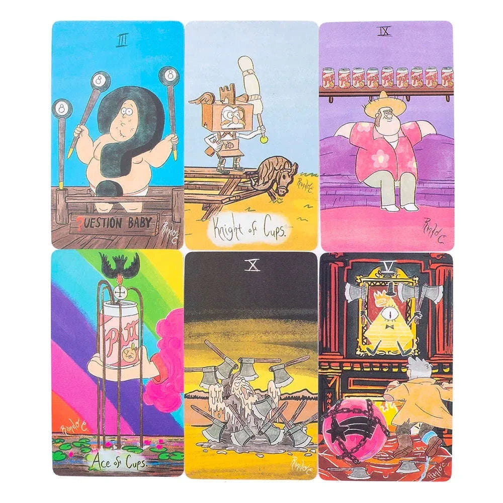 The Mystery Tarot – 78-Card English Deck (10.3x6 cm) for Mysterious Divination, Family Parties & Board Games