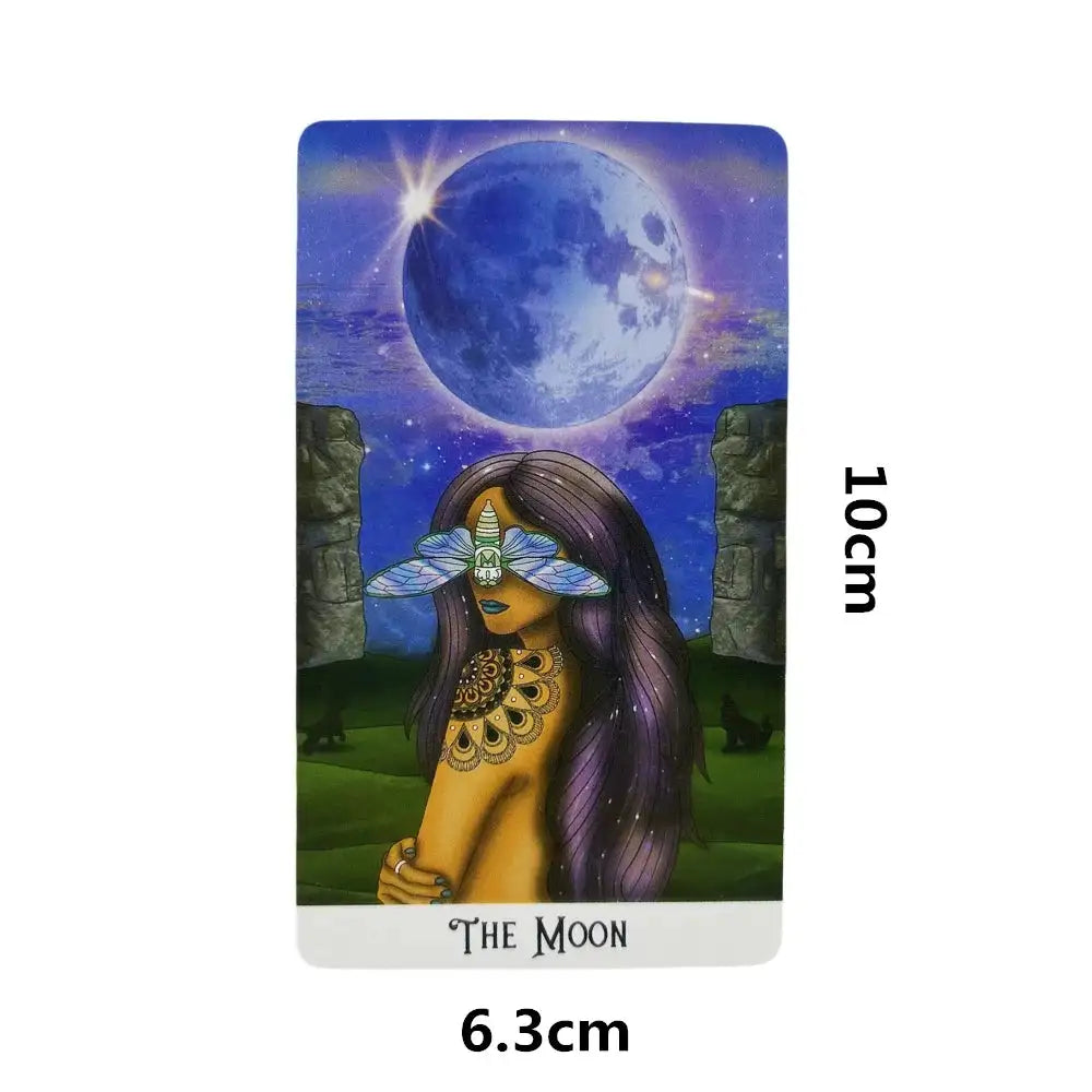 The Mystic Soul Tarot Deck – 78-Card English Edition | Vibrant Oracle Divination Board Game for Party and Spiritual Insight