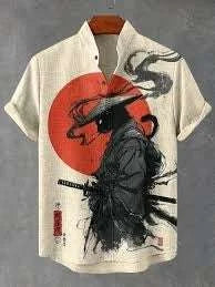 ⚔️ The Neko-Bushido Edition: Premium Unisex 3D Samurai Cat Hawaiian Shirt – High-Definition Japanese Art Print, Breathable Quick-Dry Fabric, and Sophisticated Modern-Fit Casual Beachwear B48SF5N2514127