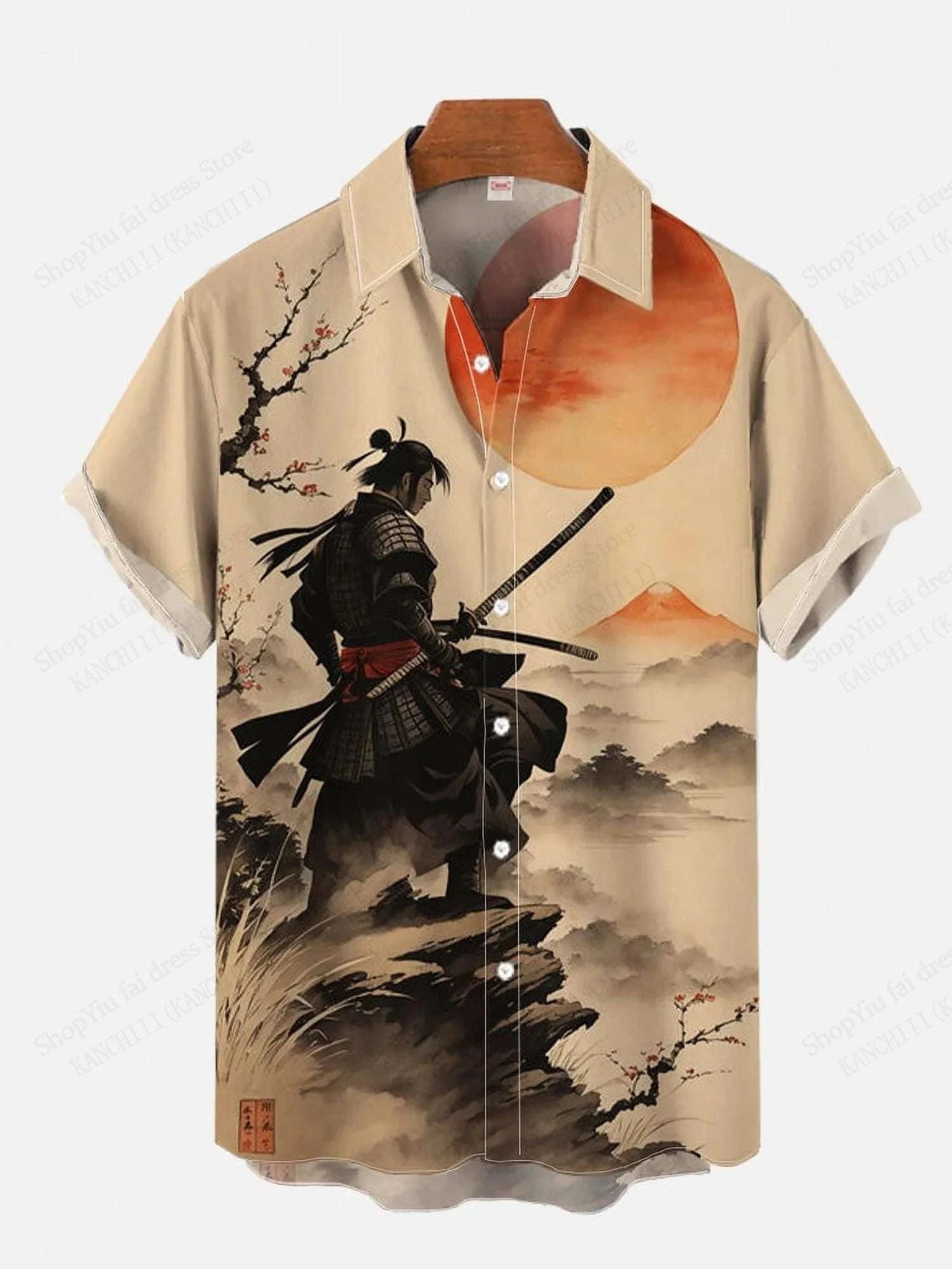 ⚔️ The Neko-Bushido Edition: Premium Unisex 3D Samurai Cat Hawaiian Shirt – High-Definition Japanese Art Print, Breathable Quick-Dry Fabric, and Sophisticated Modern-Fit Casual Beachwear B48SF5N251411X
