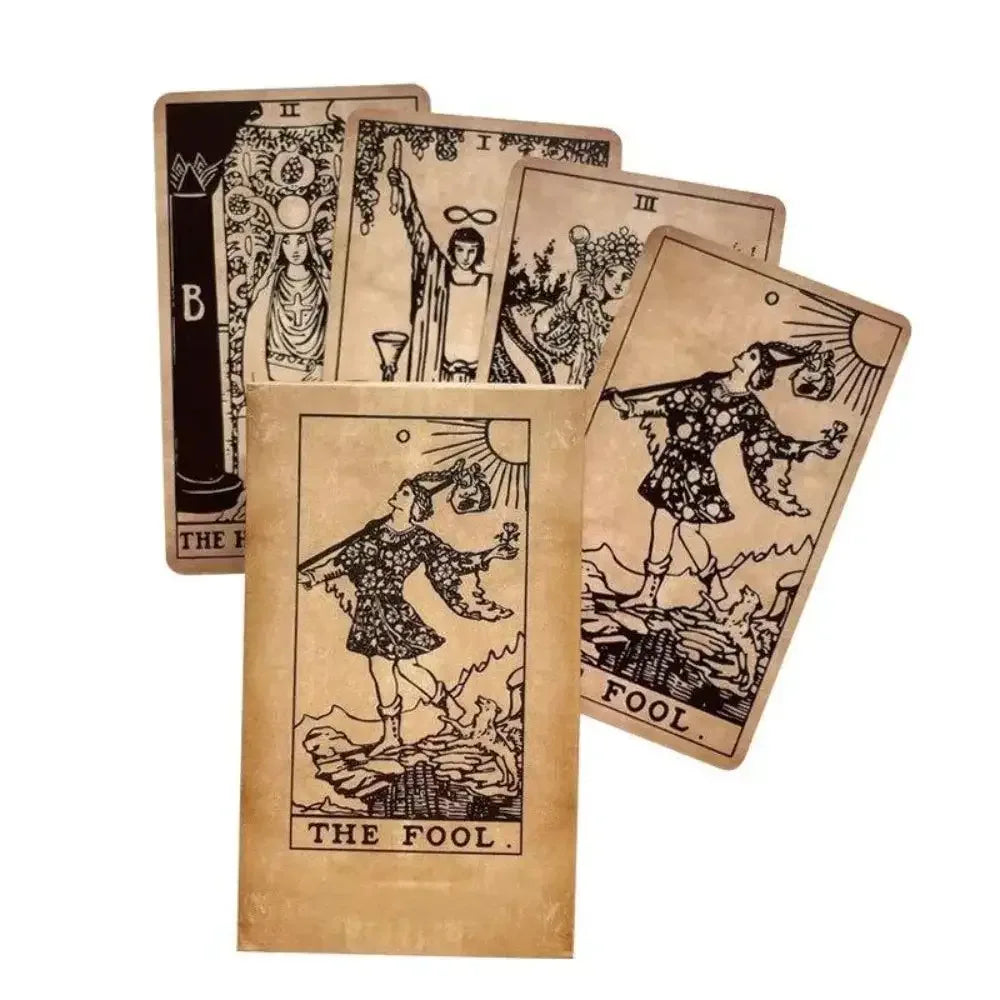 The Neo Rider Tarot Collection – 78 Holographic Cards, Classic Rider-Waite Deck with Modern Flair, Durable and Waterproof, 10.3 x 6 cm