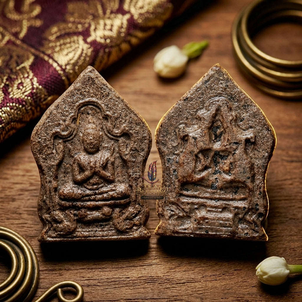 💥 THE NORTHERN LANNA MASTERPIECE OF RAW SEDUCTION: THE PHO PU KHRU NOI TAN PHLAI LO NANG KHUN PHAEN!  Sacred "Khun Phaen Phrai Lo Nang Thai Blessing Co By RURUECHA