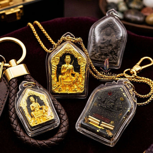 💥 THE NORTHERN MASTERPIECE OF EROTIC DESIRE & FORTUNE: THE KHRU BA PHON PHRAI UEANG KHAM KHUN PHAEN!  Sacred "Khun Phaen Phrai Ueang Kham (Golden Orchid Spirit Khun Phaen) Thai Blessing Co By RURUECHA