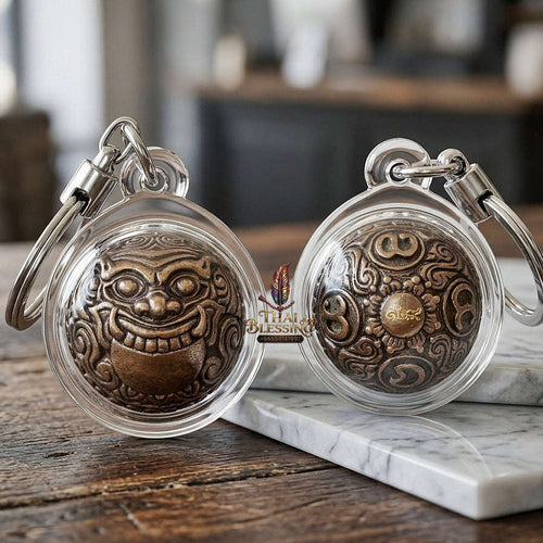 💥 THE OCCULT MASTERPIECE OF COSMIC SHIELDING & WEALTH REVERSAL: THE KRU BA KHAM FAN PHAROT KHORO RAHU NUEA DUANG (BLACK-BRONZE EDITION)!  Sacred "Porot Khoro Rahu Nuea Duang Thai Blessing Co By RURUECHA
