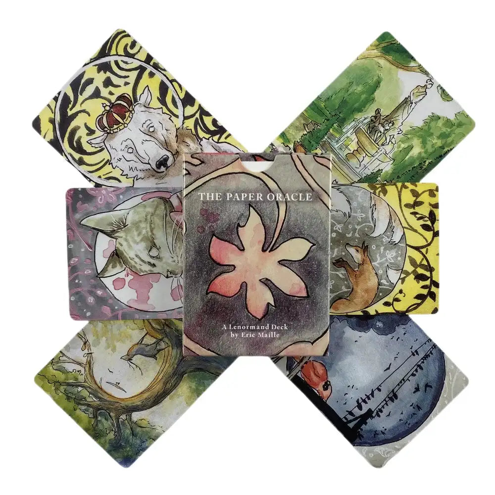 The Paper Oracle Cards Tarot Divination Deck – English Vision Edition for Divination, Meditation & Family Game Gatherings