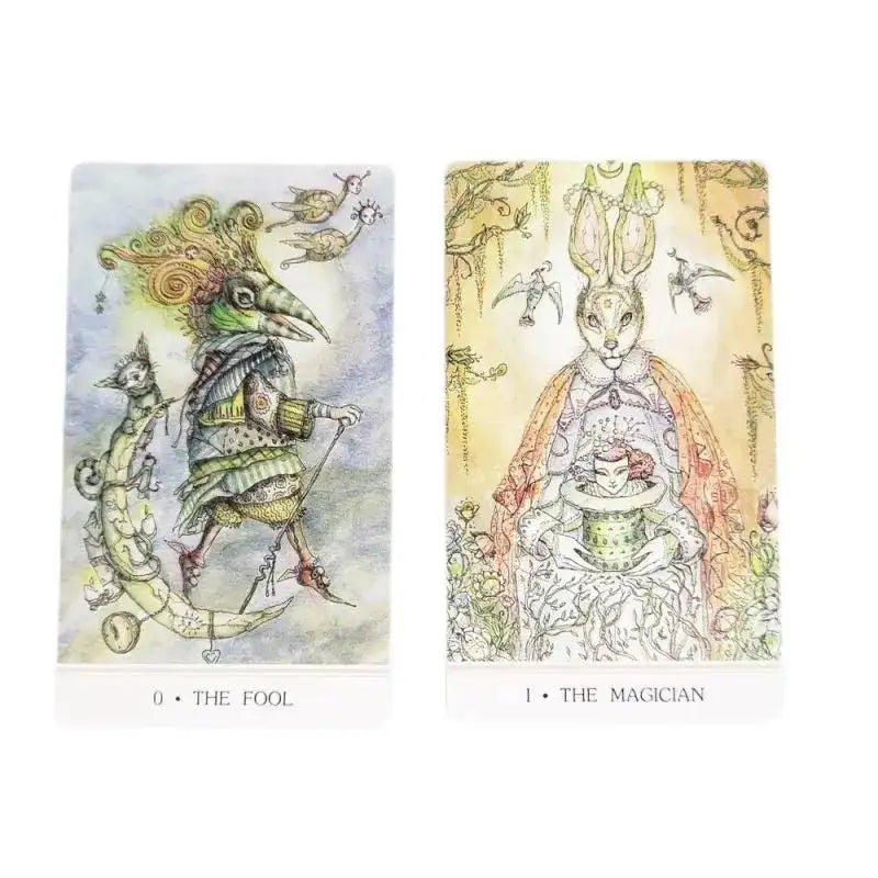 🦄 The Phantasma Tarot – 78-Card Deck with Creatures and Scenes, Rider Waite System, 12x7 cm