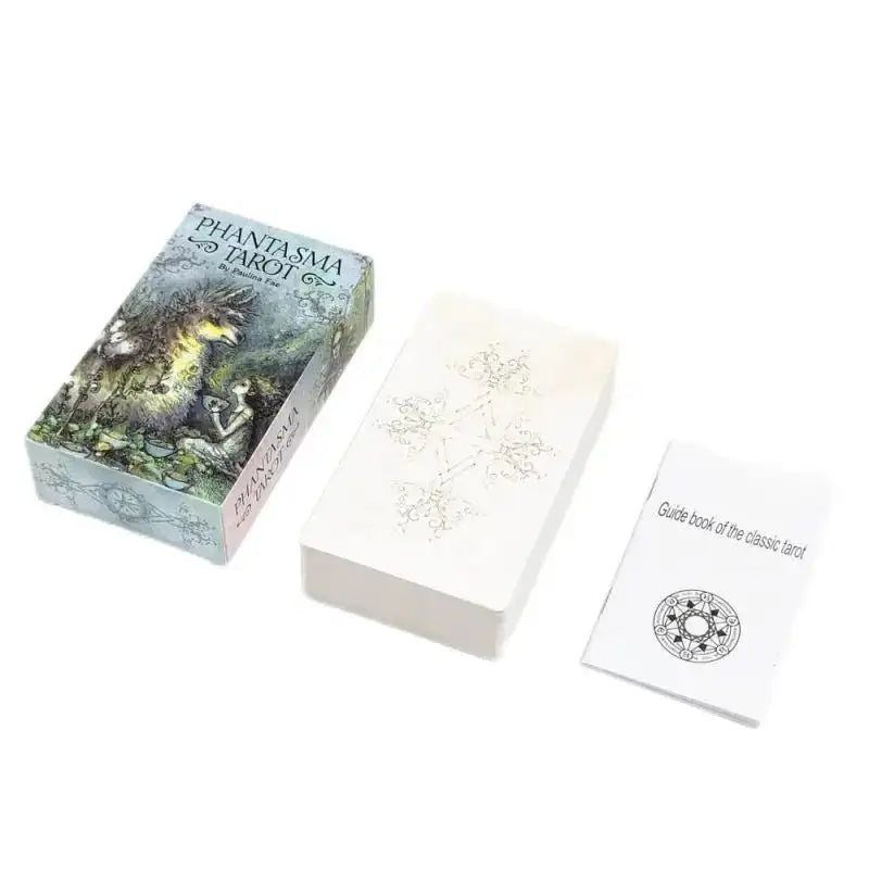 🦄 The Phantasma Tarot – 78-Card Deck with Creatures and Scenes, Rider Waite System, 12x7 cm