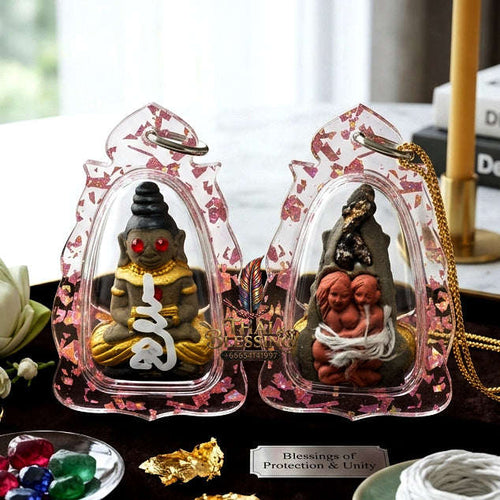 ✨ [The Primal Sovereign of Absolute Desire] Sacred "Ngang Maha Saneh" (The Great Charm Ngang) – Dual-Power Edition with "Inn Khu" (Sacred Union) Reverse – Master-Blessed by Ajarn Weerathep Yan-Khru-Prasit (2024) Thai Blessing Co By RURUECHA
