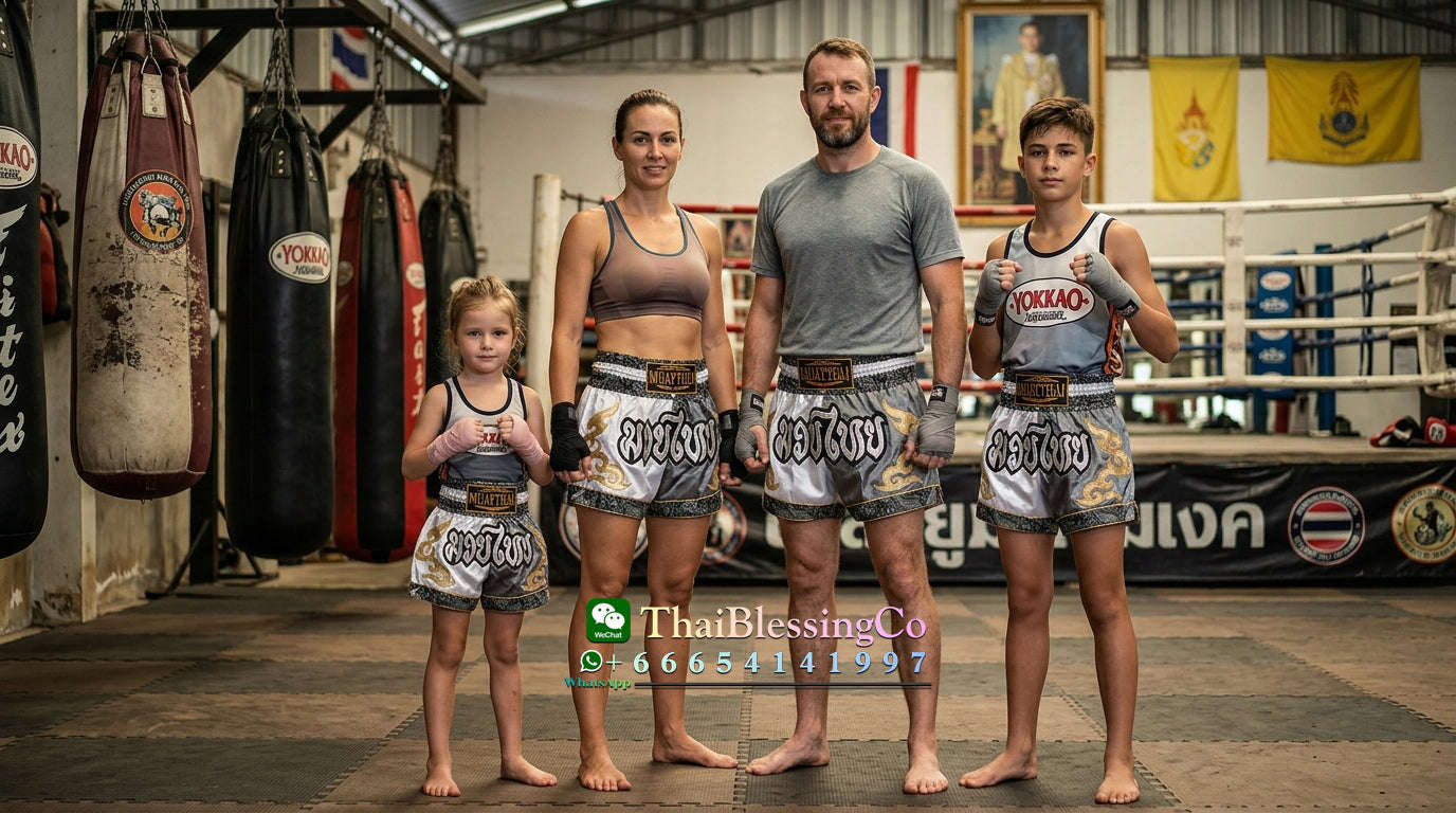 🥊 The Radiant Striker: Twotone Signature Muay Thai Shorts – Premium Vibrant Dual-Color Series, Ultra-Comfortable Stylish Boxing Trunks, Handcrafted High-Precision Export Grade for Adults and Kids (Muay Thai shorts, gray and white)