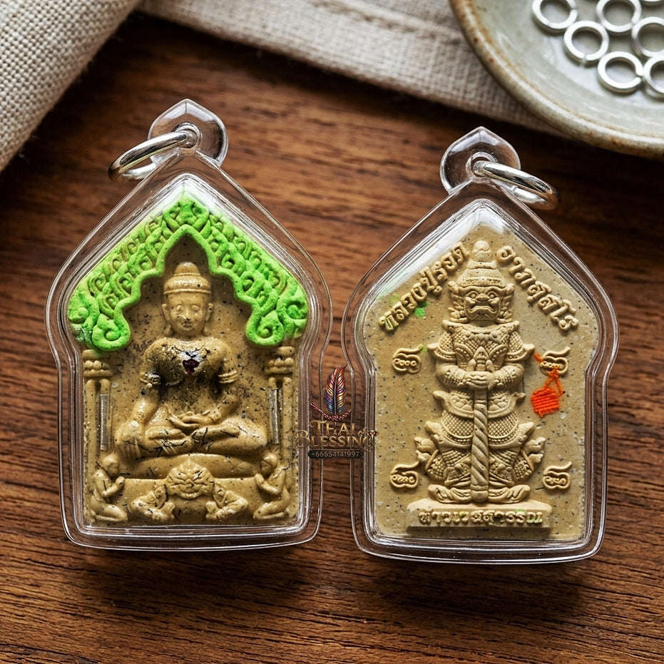 💥 THE REVERED WHITE-POLLEN MASTERPIECE OF SOVEREIGN LEADERSHIP & INDESTRUCTIBLE SHIELDING: THE LUANG PU ROD WAT KHOK KROM YOD KHUN PHON! Thai Blessing Co By RURUECHA