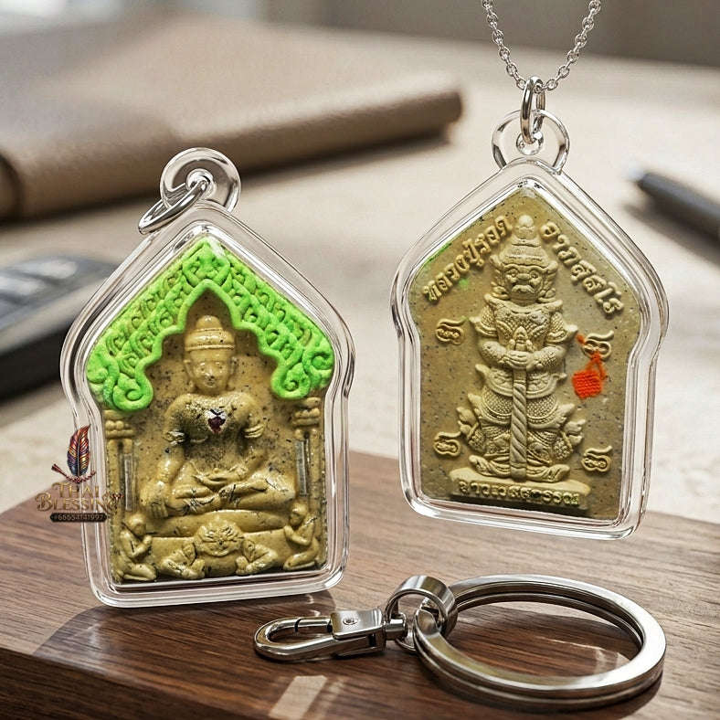 💥 THE REVERED WHITE-POLLEN MASTERPIECE OF SOVEREIGN LEADERSHIP & INDESTRUCTIBLE SHIELDING: THE LUANG PU ROD WAT KHOK KROM YOD KHUN PHON! Thai Blessing Co By RURUECHA