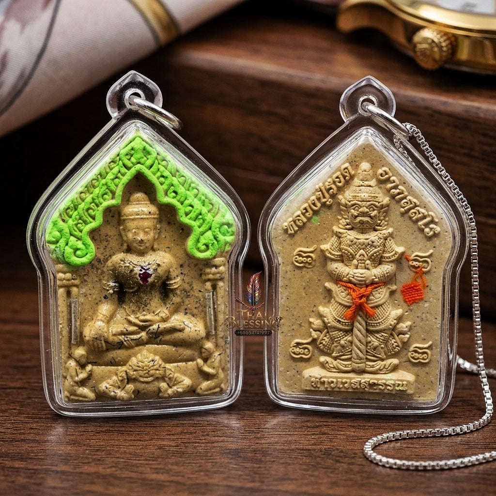 💥 THE REVERED WHITE-POLLEN MASTERPIECE OF SOVEREIGN LEADERSHIP & INDESTRUCTIBLE SHIELDING: THE LUANG PU ROD WAT KHOK KROM YOD KHUN PHON! Thai Blessing Co By RURUECHA