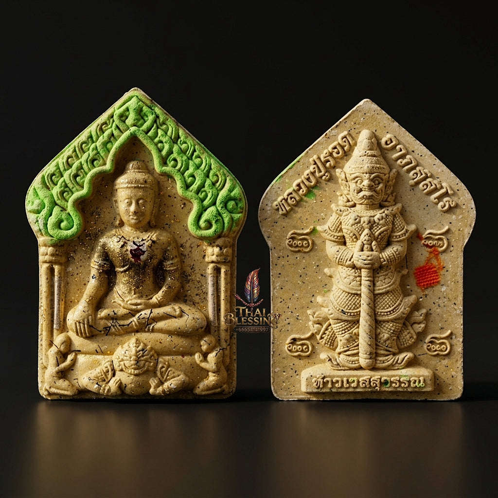 💥 THE REVERED WHITE-POLLEN MASTERPIECE OF SOVEREIGN LEADERSHIP & INDESTRUCTIBLE SHIELDING: THE LUANG PU ROD WAT KHOK KROM YOD KHUN PHON! Thai Blessing Co By RURUECHA