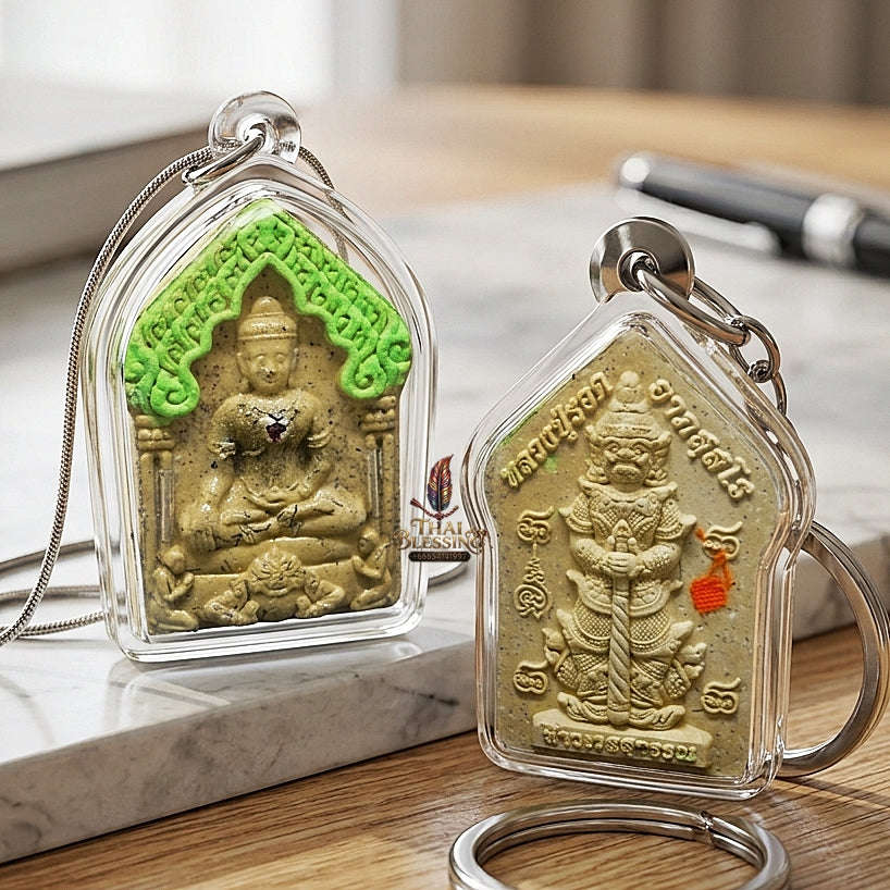 💥 THE REVERED WHITE-POLLEN MASTERPIECE OF SOVEREIGN LEADERSHIP & INDESTRUCTIBLE SHIELDING: THE LUANG PU ROD WAT KHOK KROM YOD KHUN PHON! Thai Blessing Co By RURUECHA