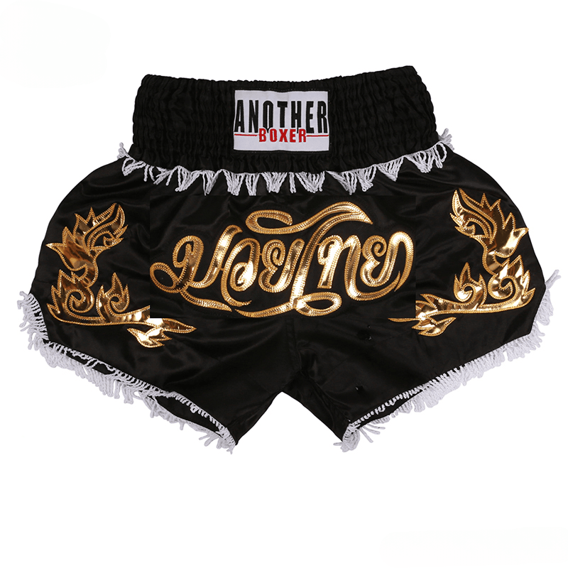 🥊 The Royal Striker: Authentic High-Quality Thailand Muay Thai Shorts – Premium Heavyweight Satin Boxing Trunks, Handcrafted Professional Grade for Adults and Kids, Stylish Performance Combat Wear Blue and black Muay Thai shorts