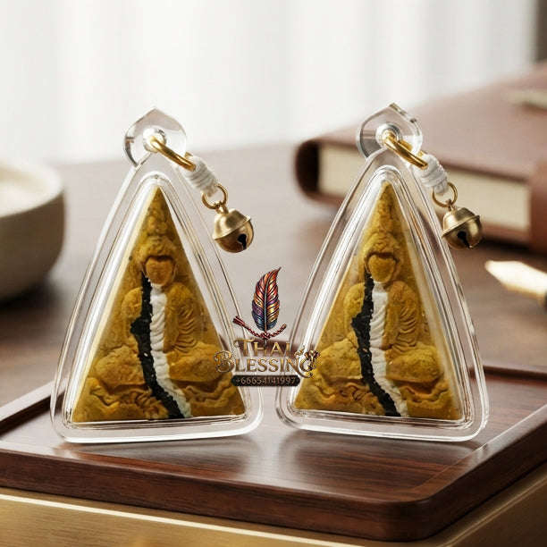 ✨ [The Sacred Legacy: The 2018 Master-Edition] Sacred "Phra Nang Phaya" (The Queen of Amulets) – Consecrated in "Phuttha-Khun" (Sacred Powder) Matrix – Master-Blessed at Wat Pheri Phichai (2018/2561) Thai Blessing Co By RURUECHA