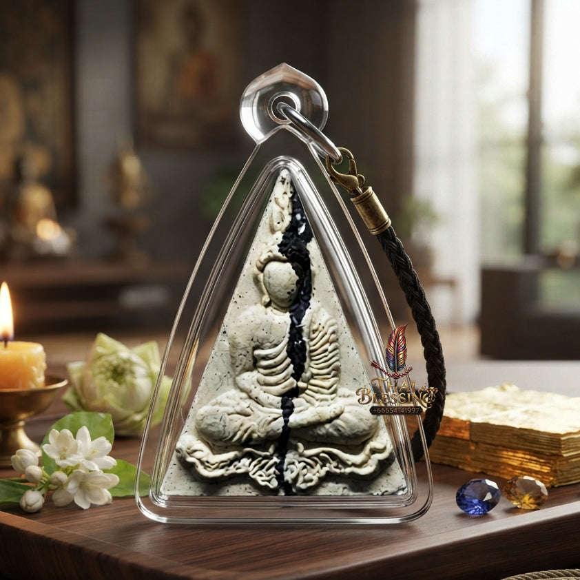 ✨ [The Sacred Legacy: The 2018 Master-Edition] Sacred "Phra Nang Phaya" (The Queen of Amulets) – Consecrated in "Phuttha-Khun" (Sacred Powder) Matrix – Master-Blessed at Wat Pheri Phichai (2018/2561) Thai Blessing Co By RURUECHA