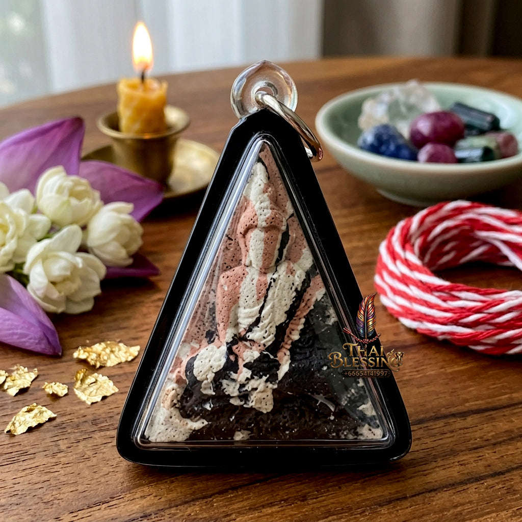 ✨ [The Sacred Legacy: The 2018 Master-Edition] Sacred "Phra Nang Phaya" (The Queen of Amulets) – Consecrated in "Phuttha-Khun" (Sacred Powder) Matrix – Master-Blessed at Wat Pheri Phichai (2018/2561) Thai Blessing Co By RURUECHA