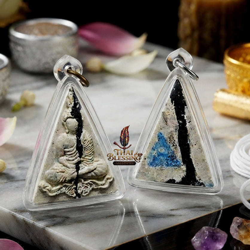 ✨ [The Sacred Legacy: The 2018 Master-Edition] Sacred "Phra Nang Phaya" (The Queen of Amulets) – Consecrated in "Phuttha-Khun" (Sacred Powder) Matrix – Master-Blessed at Wat Pheri Phichai (2018/2561) Thai Blessing Co By RURUECHA