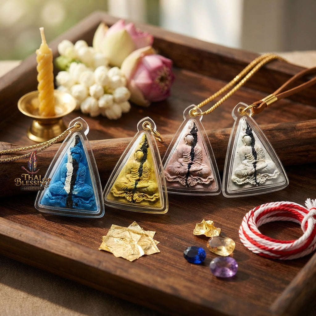 ✨ [The Sacred Legacy: The 2018 Master-Edition] Sacred "Phra Nang Phaya" (The Queen of Amulets) – Consecrated in "Phuttha-Khun" (Sacred Powder) Matrix – Master-Blessed at Wat Pheri Phichai (2018/2561) Thai Blessing Co By RURUECHA