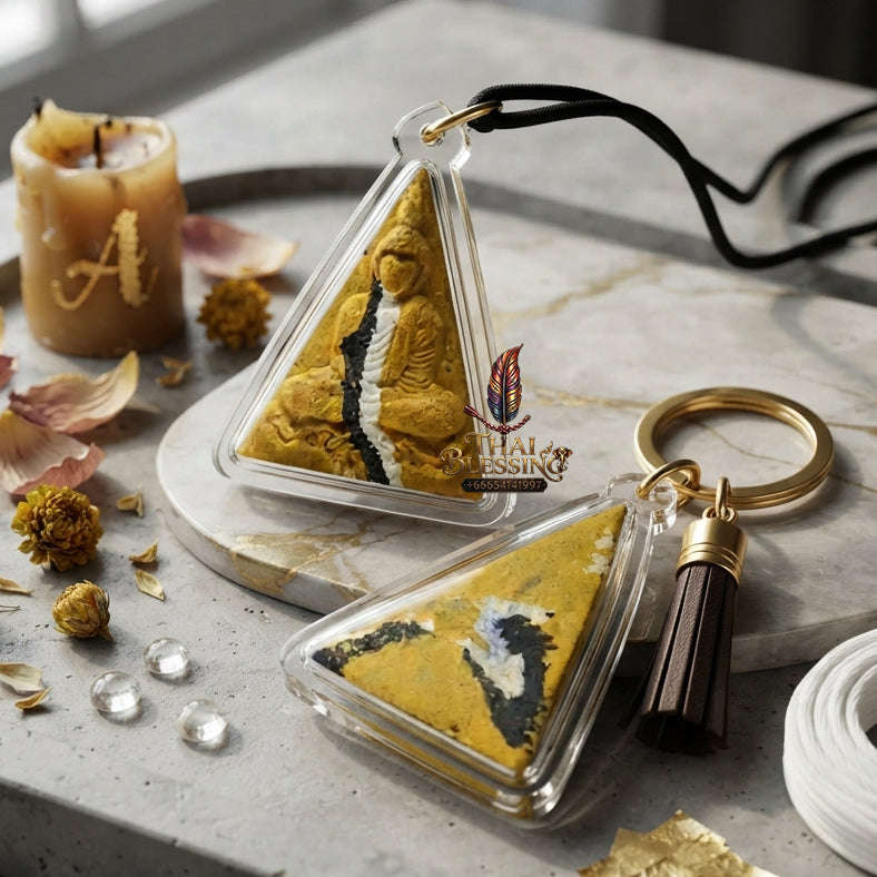 ✨ [The Sacred Legacy: The 2018 Master-Edition] Sacred "Phra Nang Phaya" (The Queen of Amulets) – Consecrated in "Phuttha-Khun" (Sacred Powder) Matrix – Master-Blessed at Wat Pheri Phichai (2018/2561) Thai Blessing Co By RURUECHA