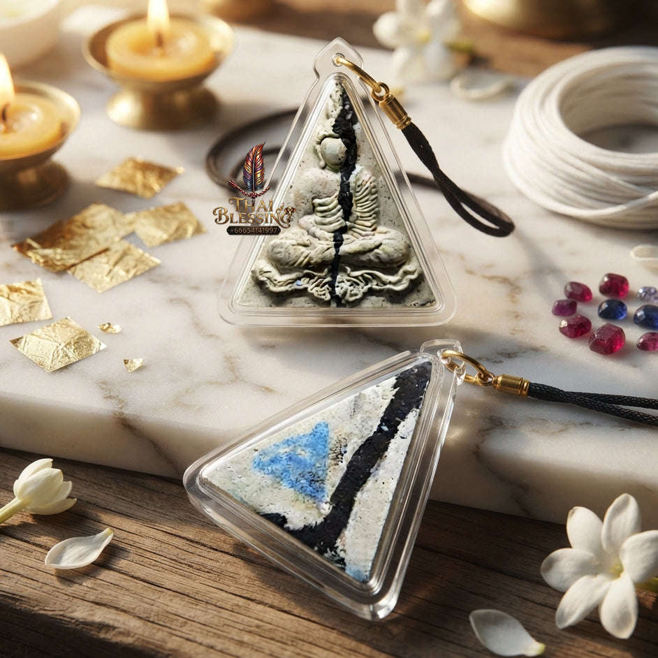 ✨ [The Sacred Legacy: The 2018 Master-Edition] Sacred "Phra Nang Phaya" (The Queen of Amulets) – Consecrated in "Phuttha-Khun" (Sacred Powder) Matrix – Master-Blessed at Wat Pheri Phichai (2018/2561) Thai Blessing Co By RURUECHA