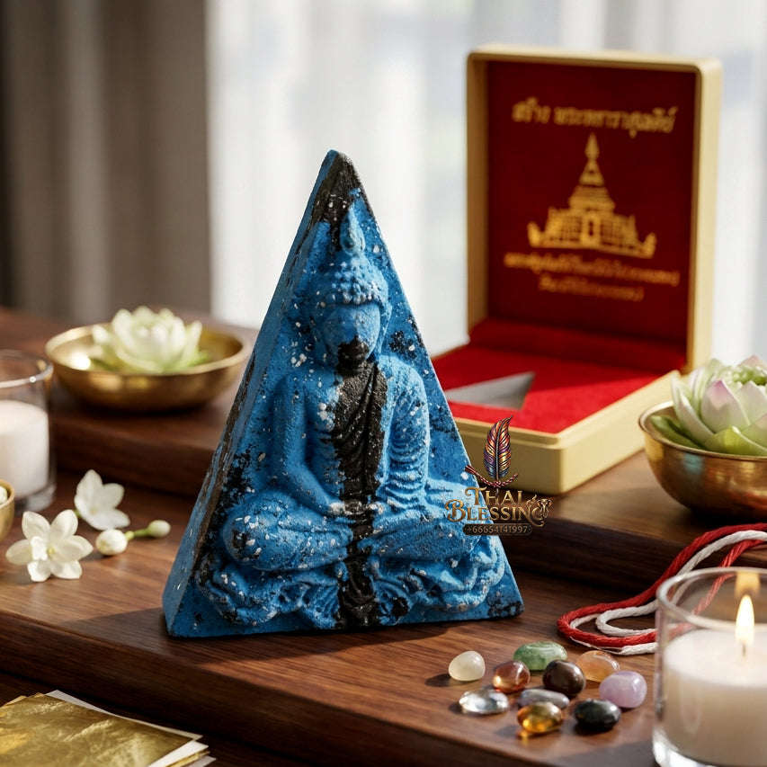 ✨ [The Sacred Legacy: The 2018 Master-Edition] Sacred "Phra Nang Phaya" (The Queen of Amulets) – Consecrated in "Phuttha-Khun" (Sacred Powder) Matrix – Master-Blessed at Wat Pheri Phichai (2018/2561) Thai Blessing Co By RURUECHA